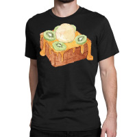 Brick Toast Bread Lover T  Shirt Honey Bread Brick Toast Topped With K Classic T-shirt | Artistshot