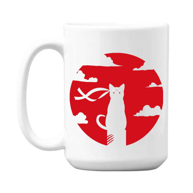 Ninja Cat 15 Oz Coffee Mug | Artistshot