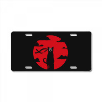 Ninja Cat License Plate | Artistshot