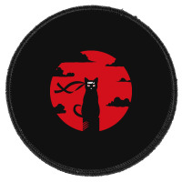 Ninja Cat Round Patch | Artistshot