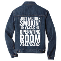 Operating Room Nurse Shirt For Or Nurse National Nurses Day Men Denim Jacket | Artistshot