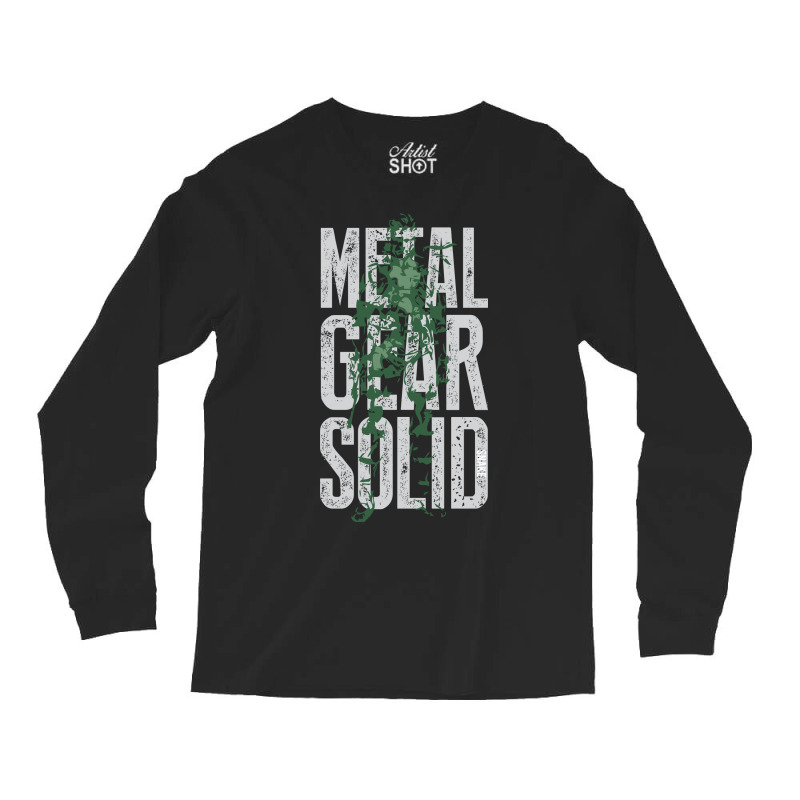 Mgs32 - Snake Forest T-shirt Long Sleeve Shirts by trokeryth | Artistshot