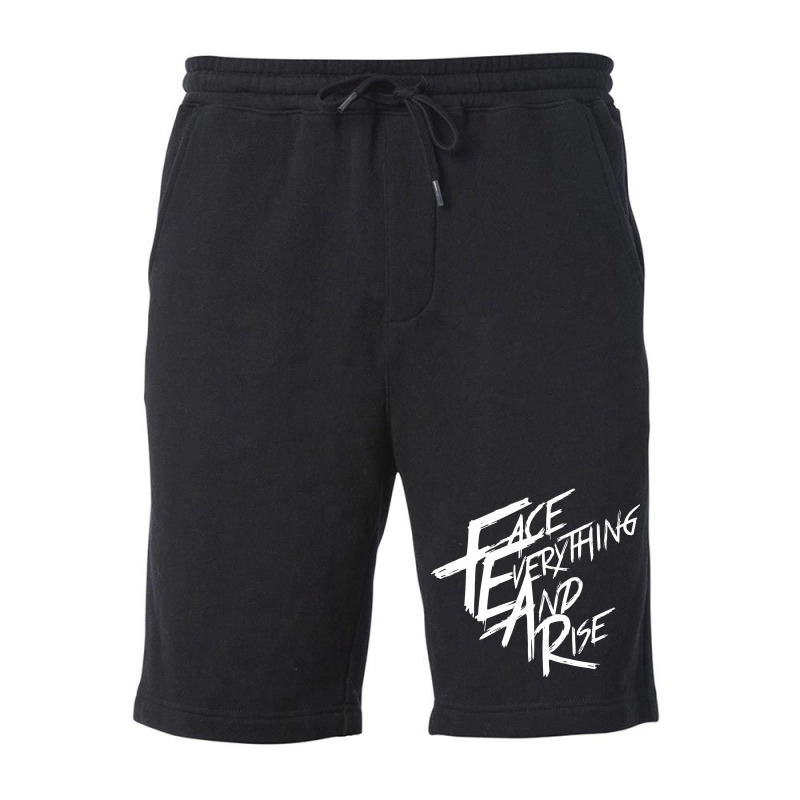 Papa Roach Face Everything And Rise Fleece Short | Artistshot