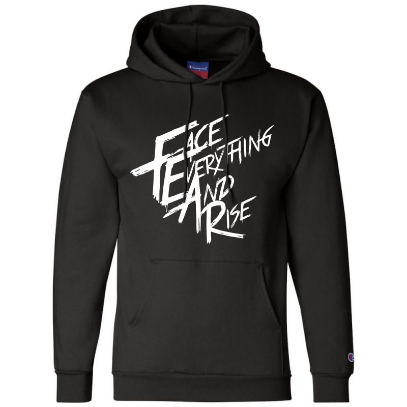 Papa Roach Face Everything And Rise Champion Hoodie | Artistshot