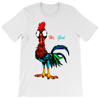 Funny Hi Girl T-shirt Designed By Adam Smith