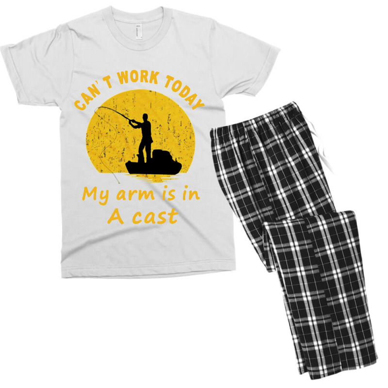 Arm Fishing Men's T-shirt Pajama Set | Artistshot