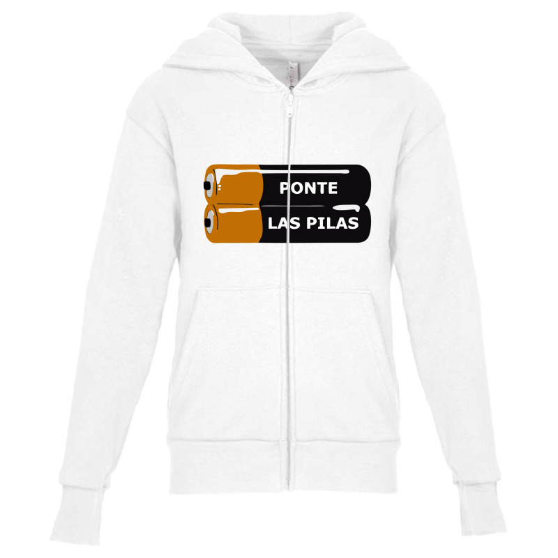 Ponte Las Pilas Youth Zipper Hoodie by durmisie | Artistshot