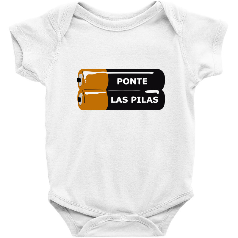 Ponte Las Pilas Baby Bodysuit by durmisie | Artistshot