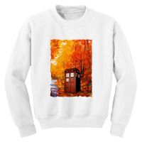 Tardis Art Painting Youth Sweatshirt | Artistshot