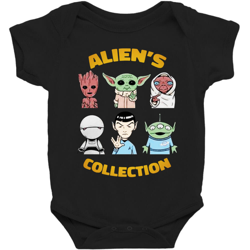 Alien's Collection Baby Bodysuit by Azura Store | Artistshot