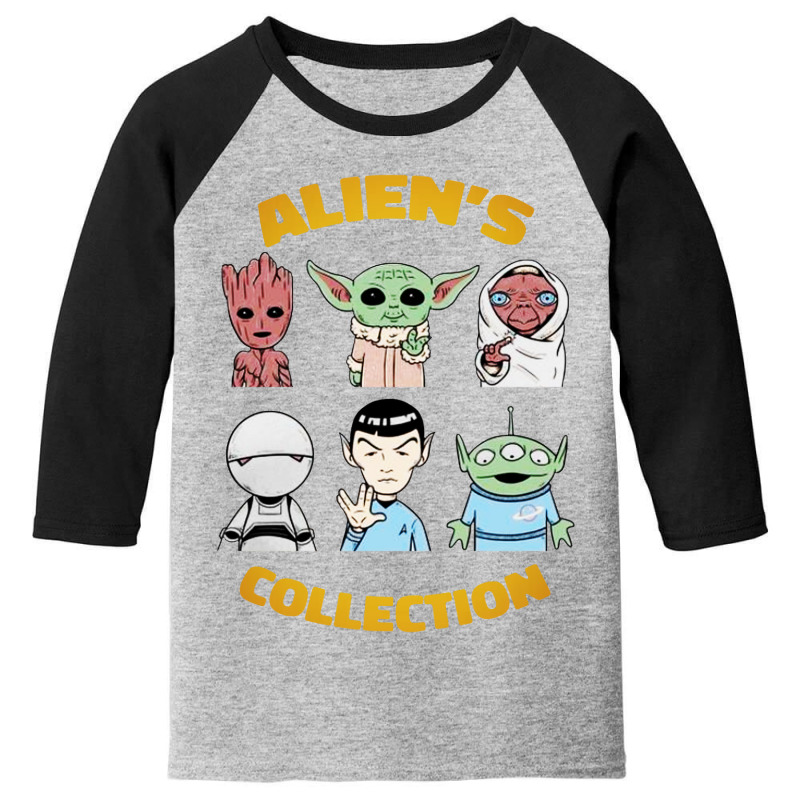 Alien's Collection Youth 3/4 Sleeve by Azura Store | Artistshot