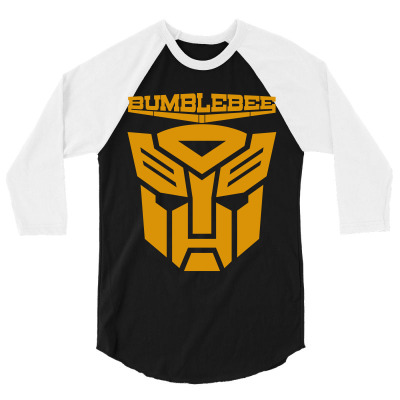 Bumblebee Transformer 3/4 Sleeve Shirt Designed By Allentees