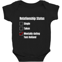 Relationship Status   Mentally Dating T Shirt Baby Bodysuit | Artistshot