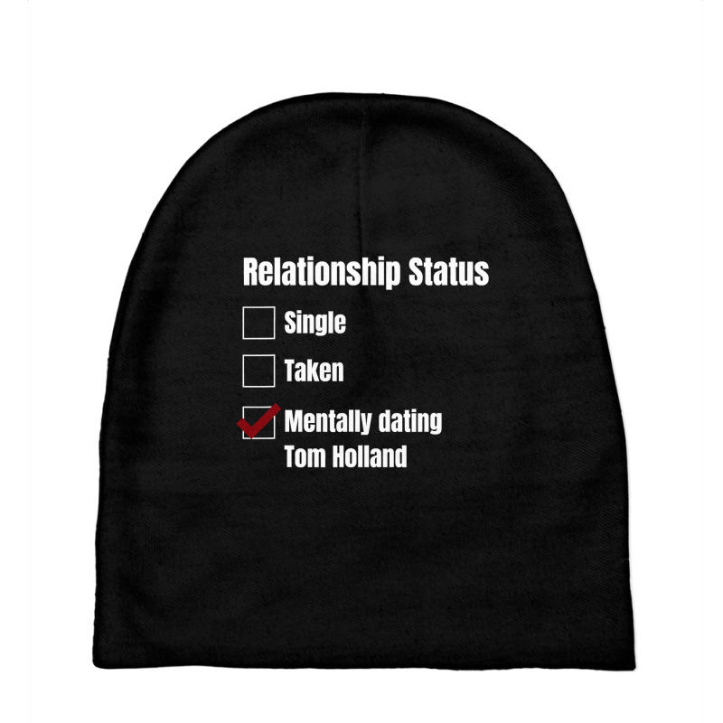 Relationship Status   Mentally Dating T Shirt Baby Beanies by Binhthai9809 | Artistshot