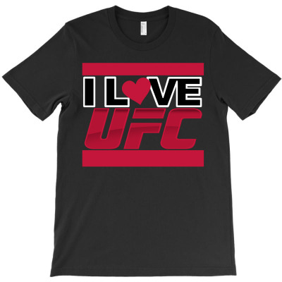 I Love Ufc T-shirt Designed By Michael