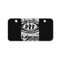 The Football Team Will Be Playing Before And After T-shirt Bicycle License Plate | Artistshot