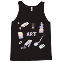 Pastel Rainbow Art School Subject Pack Tank Top | Artistshot