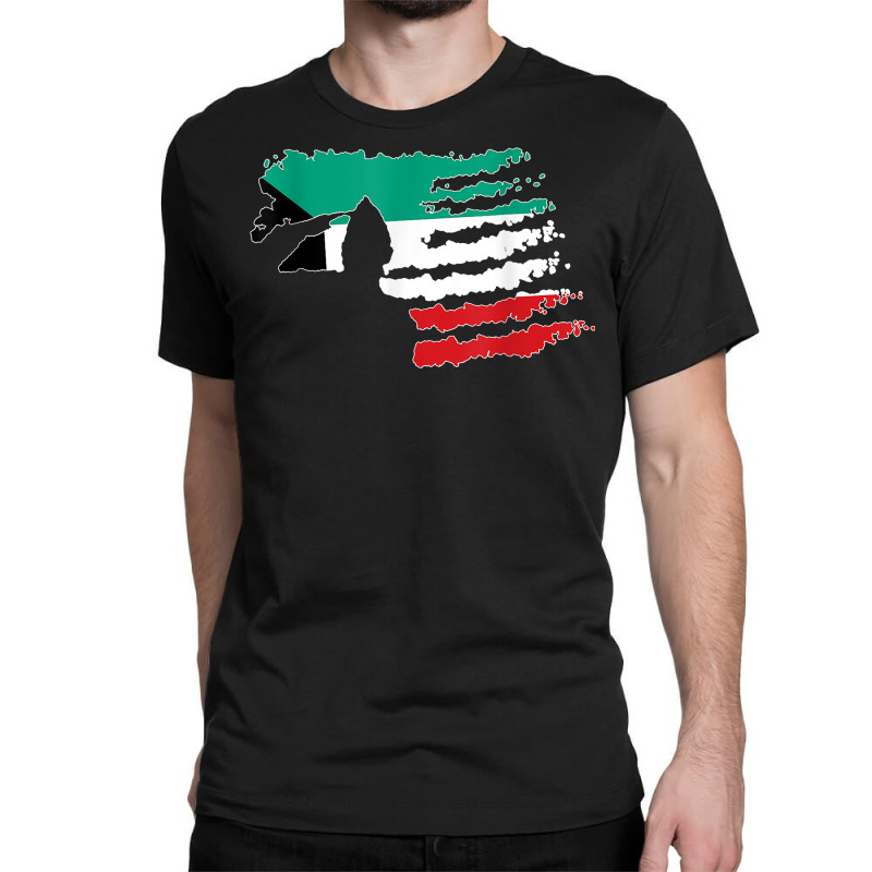 Kuwait Soldier Salute Veteran Patriot T Shirt Classic T-shirt by survisgn | Artistshot