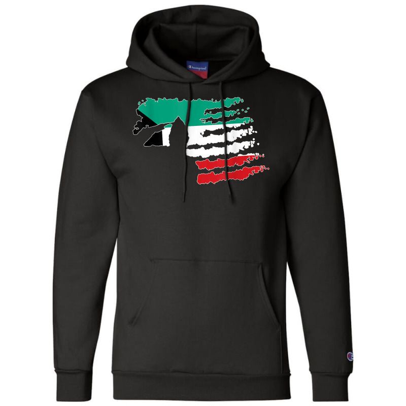 Kuwait Soldier Salute Veteran Patriot T Shirt Champion Hoodie by survisgn | Artistshot