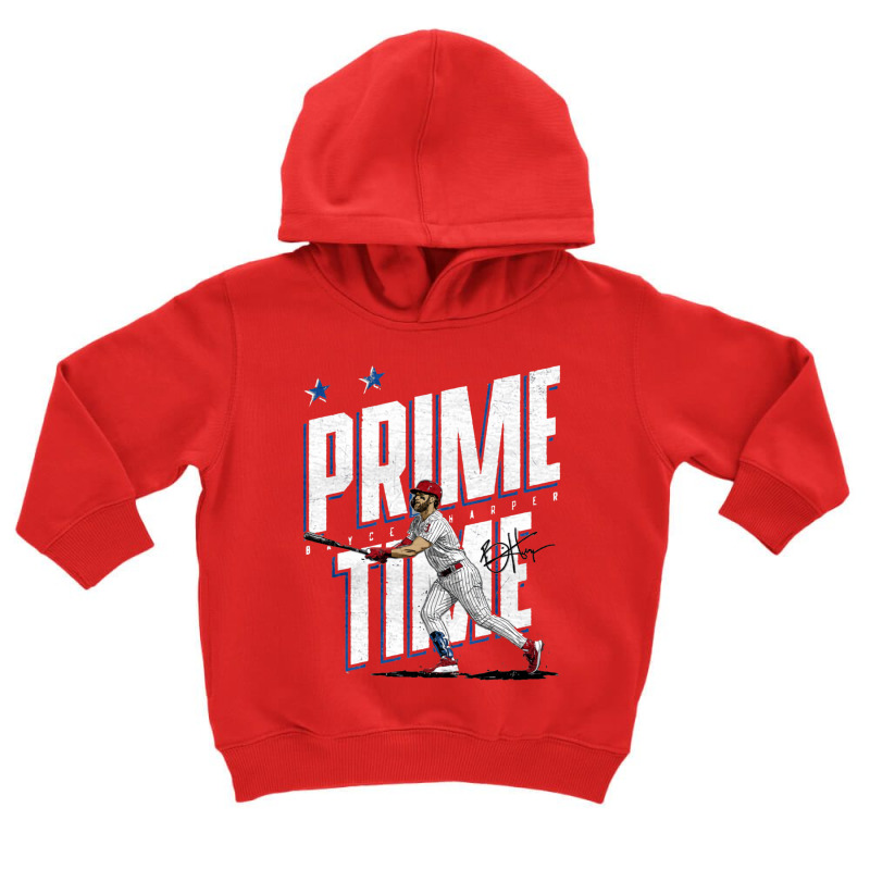 Bryce Harper Prime Time Toddler Hoodie by kr205 | Artistshot