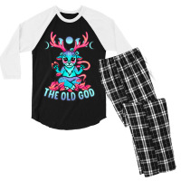 The Old God Men's 3/4 Sleeve Pajama Set | Artistshot