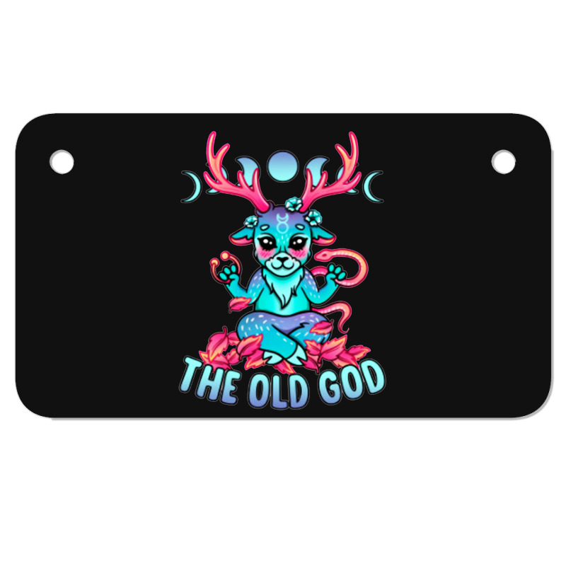 The Old God Motorcycle License Plate | Artistshot