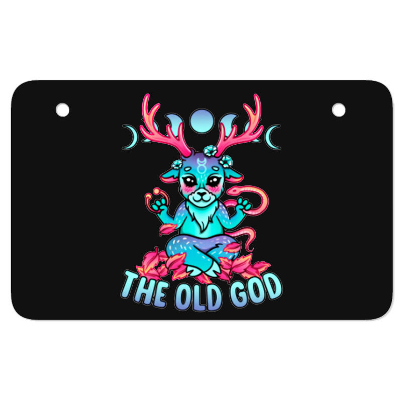 The Old God Atv License Plate | Artistshot