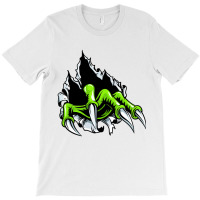 Green Monster Hand T-shirt | Artistshot