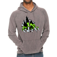 Green Monster Hand Vintage Hoodie | Artistshot