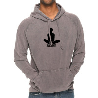 Just Breathe   Yoga Find Your Chi Vintage Hoodie | Artistshot