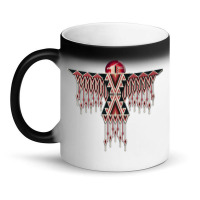 Red Native American Southwest Style Thunderbird Magic Mug | Artistshot