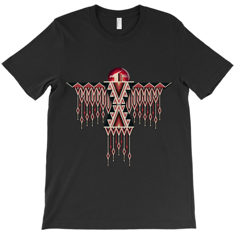 Red Native American Southwest-style Thunderbird T-shirt T-shirt | Artistshot