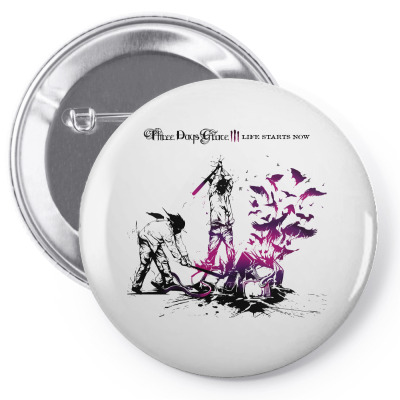 Three Days Grace Pin-back Button Designed By Allentees
