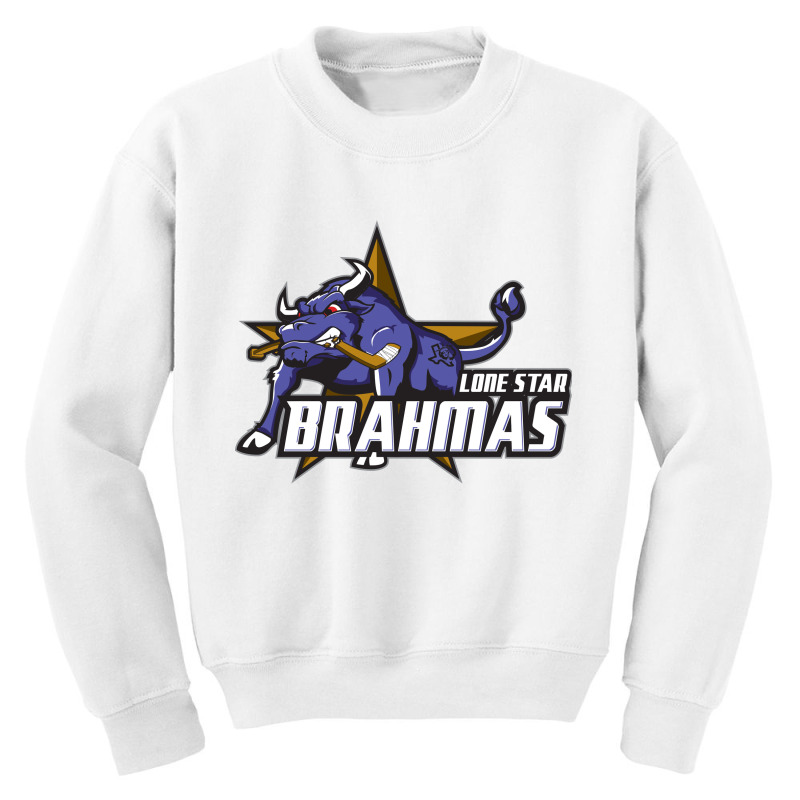 Lone Star Brahmas Vintage T Shirt Youth Sweatshirt by ADORABLESUN | Artistshot