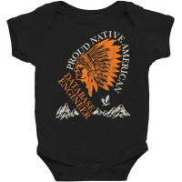 Proud Native American   Database Engineer Job T Shirt Baby Bodysuit | Artistshot