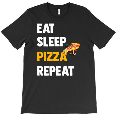 Slice Of Pizza Bistro Margarita Salami Cheese Fast (14) T-shirt Designed By Chuart