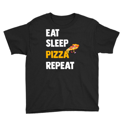 Slice Of Pizza Bistro Margarita Salami Cheese Fast (14) Youth Tee Designed By Chuart
