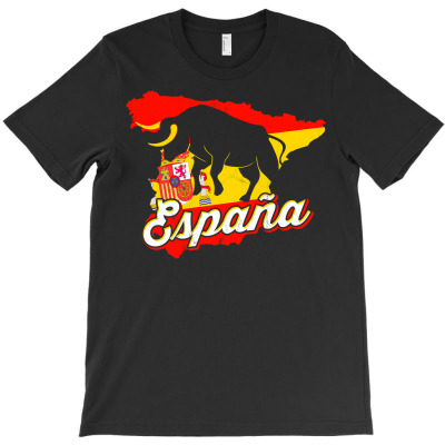 Spain Flag Balearic Islands Catalonia Ibiza T-shirt Designed By Chuart
