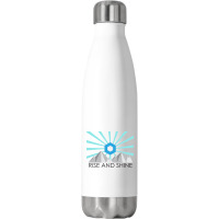 Rise And Shine 2 Stainless Steel Water Bottle | Artistshot