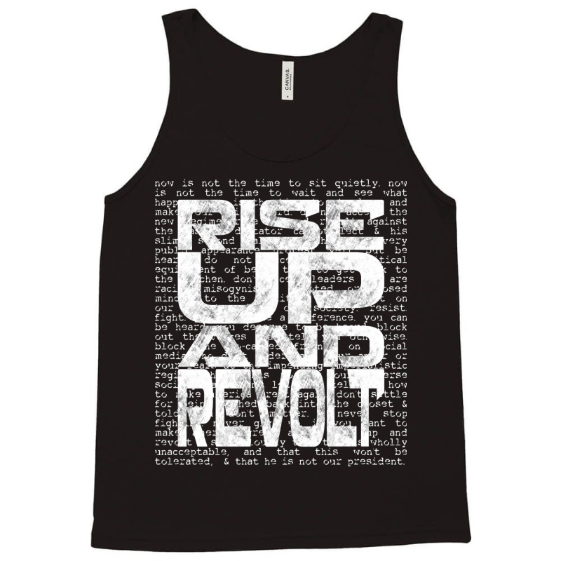 Rise Up And Revolt 2 Tank Top | Artistshot