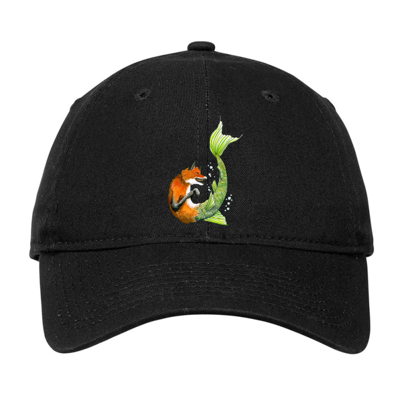 River Fox Adjustable Cap by trokeryth | Artistshot