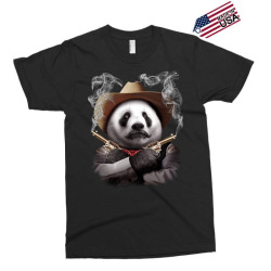 panda cross guns Exclusive T-shirt | Artistshot