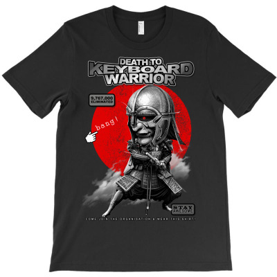 Keyboard Warrior T-shirt Designed By Jumali Katani