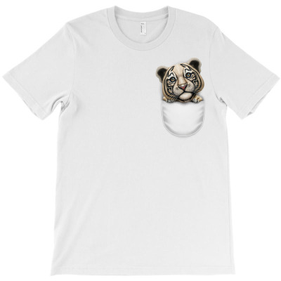 Pocket Tiger T-shirt Designed By Jumali Katani