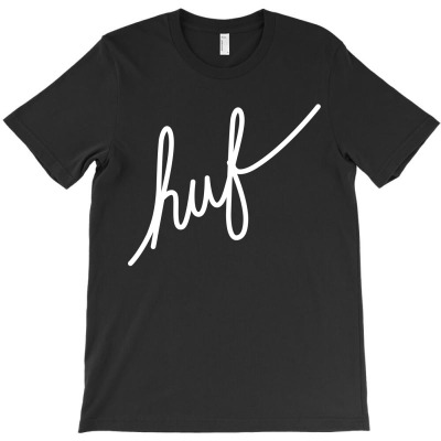 Huf Demi Script T-shirt Designed By Michael