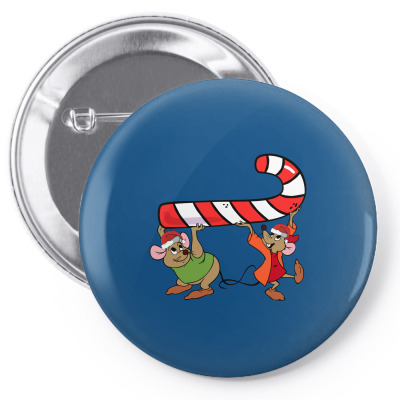 Jaq And Gus Christmas Sugar Pin-back Button Designed By Sengul