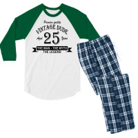 Aged 25 Years Men's 3/4 Sleeve Pajama Set | Artistshot