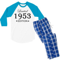 Limited Edition 1953 Men's 3/4 Sleeve Pajama Set | Artistshot