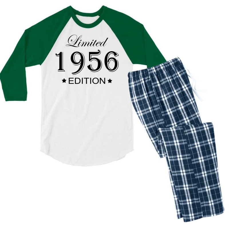 Limited Edition 1956 Men's 3/4 Sleeve Pajama Set | Artistshot