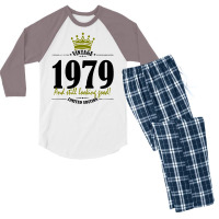 Vintage 1979 And Still Looking Good Men's 3/4 Sleeve Pajama Set | Artistshot
